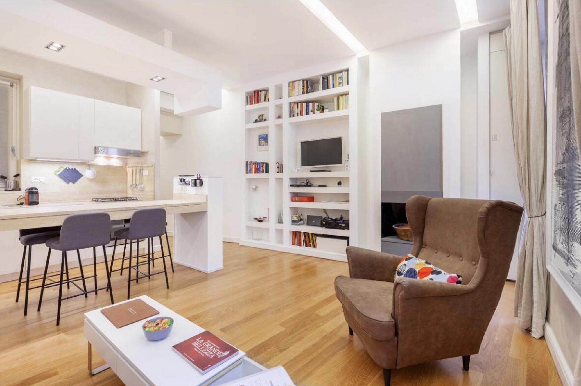 Campo Dei Fiori Modern Apartment With Terrace Rome Exterior photo